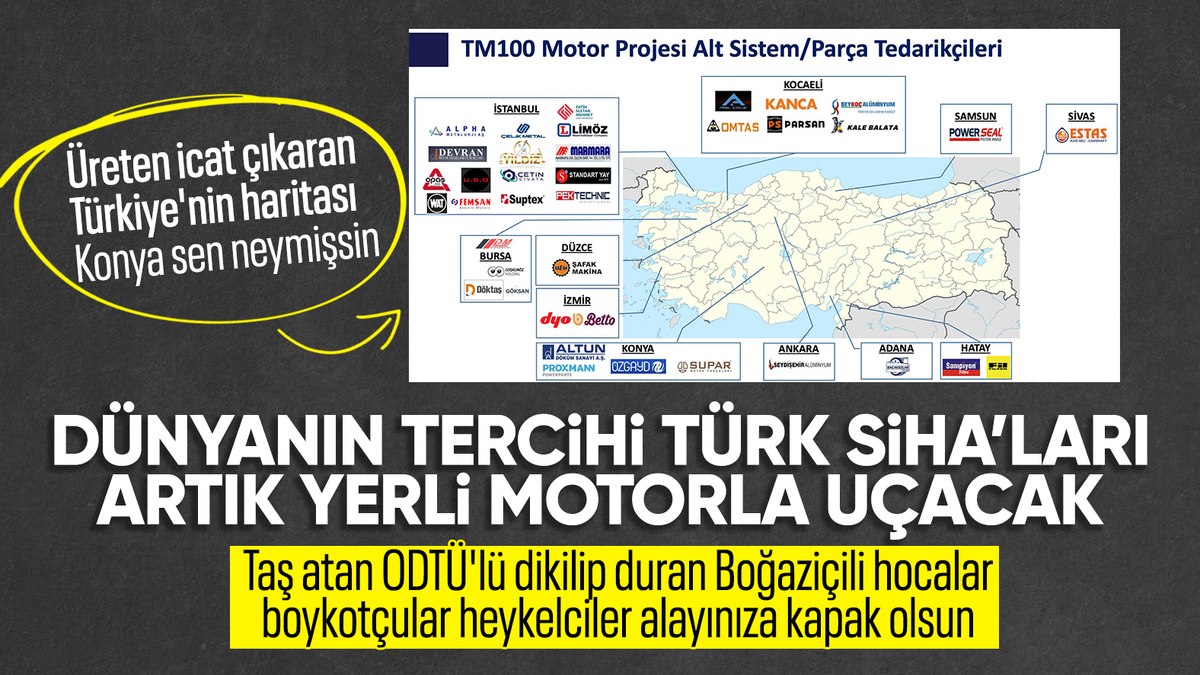 Bayraktar TB2’den bir muvaffakiyet daha: Ulusal motor TM100 ile uçtu